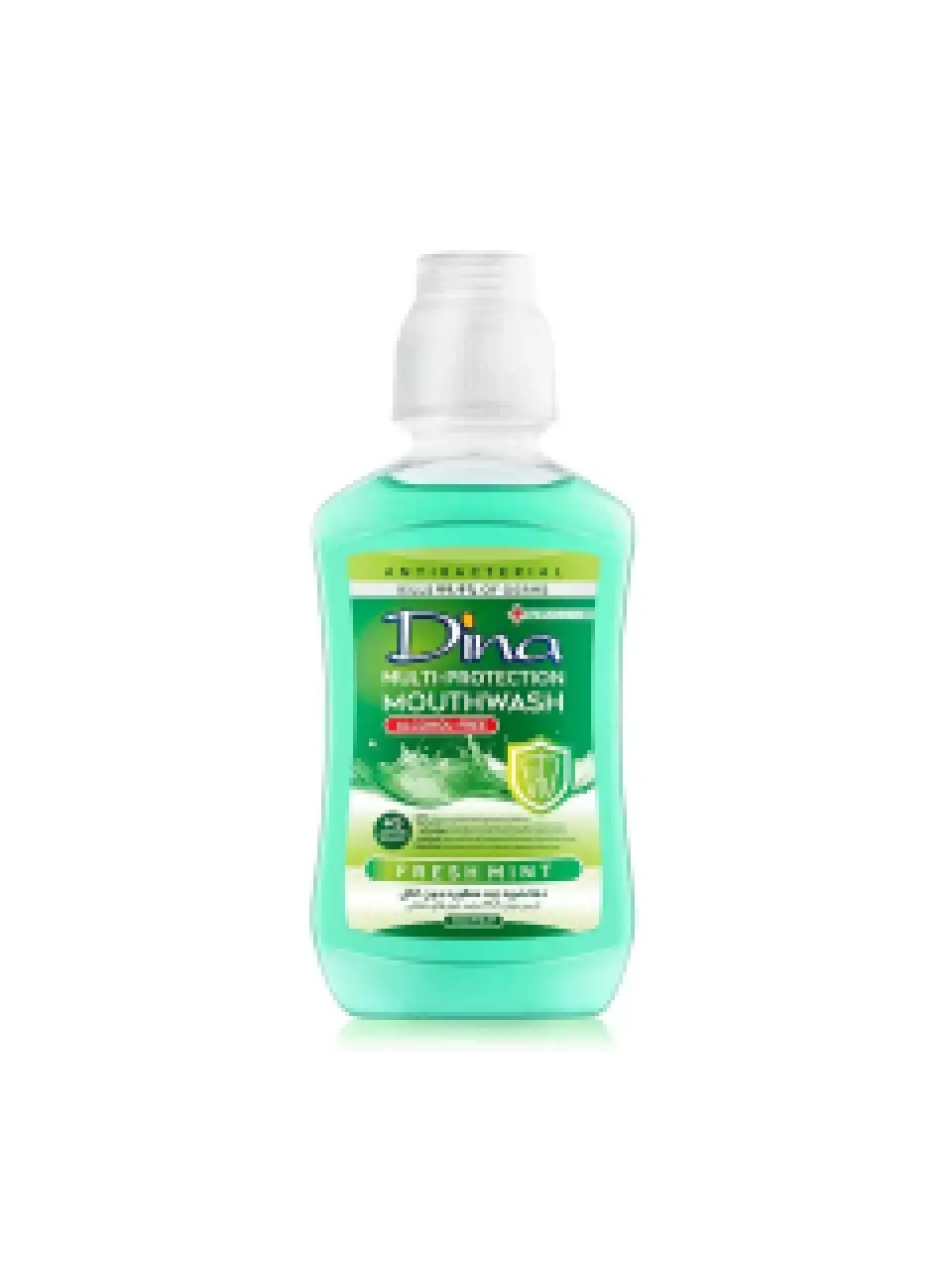 دهان‌شویه multi protection Dina بدون الکل باطعم نعنا